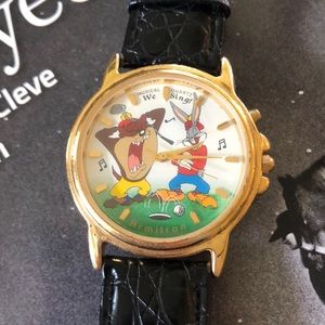 Taz and Bugs bunny playing golf watch !